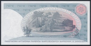 PWPW Piotr Wysocki study bill for the 160th anniversary of the November Uprising (1991)
