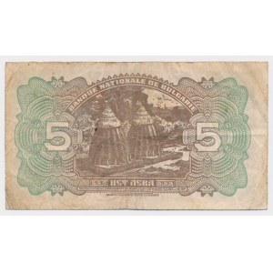 Bułgaria, 5 Leva 1922