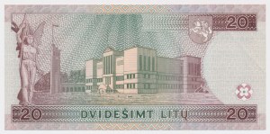 Lithuania, 20 Litu 1997
