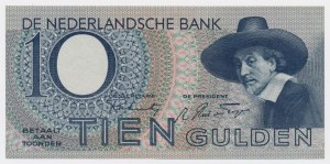Netherlands, 10 Guilders 1944
