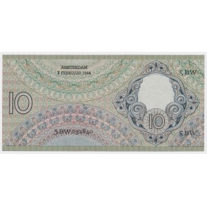 Niderlandy, 10 Gulden 1944