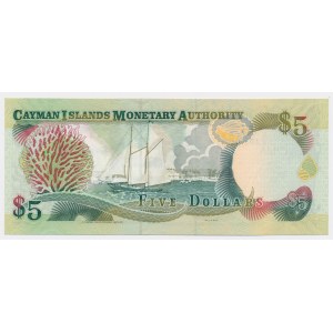Kajmany, 5 Dollars 2005