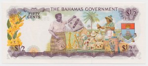Bahamas, 50 Cents 1965