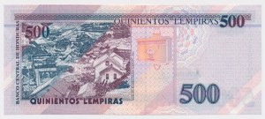 Honduras, 500 Lempiras 2004