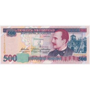 Honduras, 500 Lempiras 2010