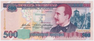 Honduras, 500 Lempiras 2010