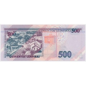 Honduras, 500 Lempiras 2010