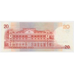Filipiny, 20 Piso 2007 - SOLID number - 111111