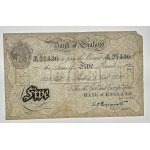 Royaume-Uni, Banque d'Angleterre, 10 livres 1938 - contrefaçon de l'opération Bernhard