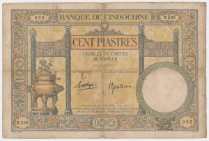 Indochine française, 100 piastres ND (1936-39)