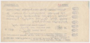 Russie, Caucase du Sud, 5 millions de roubles 1922