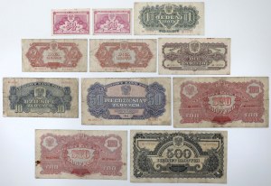 Jeu de 50 gr - £500 1944 (11pcs)