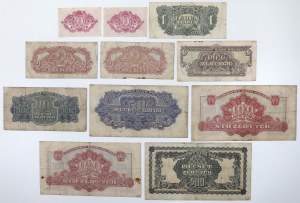 Jeu de 50 gr - £500 1944 (11pcs)