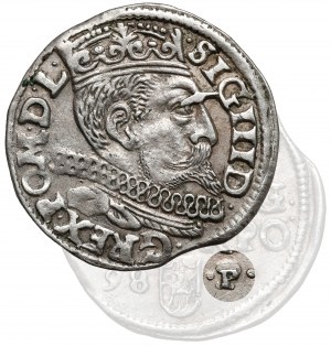 Sigismond III Vasa, Trojak Poznań 1598 - P de la droite - B.RZADKI