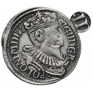 Zygmunt III Waza, Trojak Olkusz 1597 - błąd SIG II