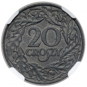Gouvernement général, 20 pennies 1923