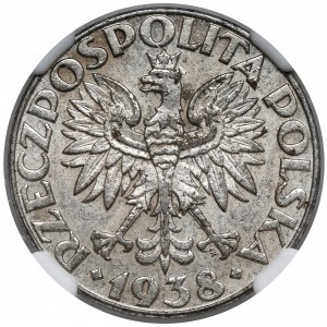 50 groszy 1938 - niklowane