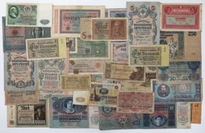 Europe - set of banknotes, mainly Russia and Germany (46pcs)