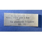 Polski Komitet Pomocy ofiarom głodu w Rosji, Na głodnych Polaków, 10 marek