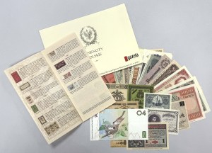 Gazeta Wyborcza, Jeu de reproductions de billets (22pc)