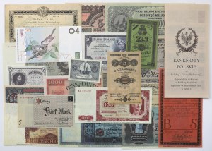 Gazeta Wyborcza, Jeu de reproductions de billets (22pc)