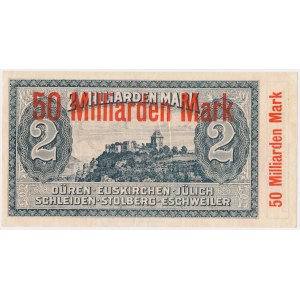 Niemcy, 50 mld Mark 1923 - PRZEDRUK - NISKI numer 000008