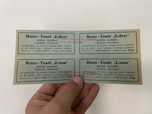 Częstochowa, Cinema Theatre EDEN, Discount Coupon of Literary Magazine (4pcs)
