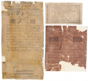 4, 5 et 50 zloty 1794 - set (3pcs)