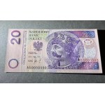Wzór technologiczny 20 zł 1994 AS 0000000