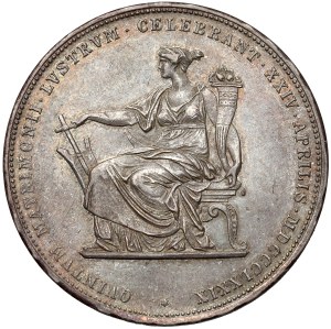 Austria, Franz Joseph I, 2 guilders 1879 - silver jubilee