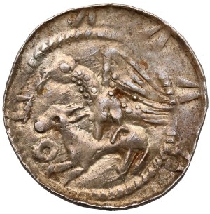 Ladislas II l'Exilé, Denier - Aigle et Lièvre - anneau