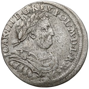 Jan III Sobieski, Ort Bydgoszcz 1677 SB