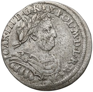 Jan III Sobieski, Ort Bydgoszcz 1677 SB