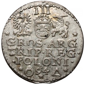 Zygmunt III Waza, Trojak Malbork 1594