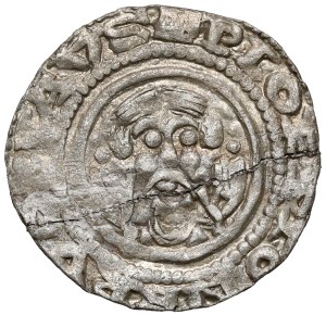 Poméranie, Boguslaw I, Denar (1180-1183), ex. Sławno - rareté
