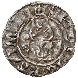 Casimir III le Grand, demi-penny (quarto) Cracovie