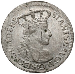 Poniatowski, Szóstak Gdańsk 1765 REOE