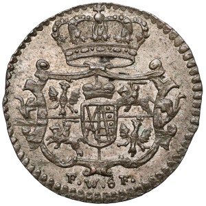 August III Sas, 3 halerze 1751 FWóF, Drezno