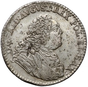 Auguste III Sas, 1/6 thaler 1763 FWóF, Dresde