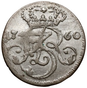 August III Sas, Trojak Gdansk 1760 REOE