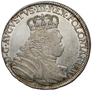 August III Sas, Ort Leipzig 1754 EC - en armure