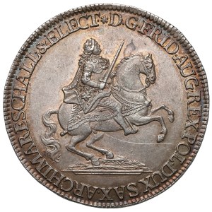 August III Sas, Półtalar wikariacki 1741, Drezno