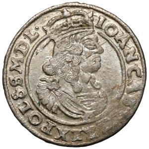Jan II Kazimierz, Szóstak Bydgoszcz 1663 AT