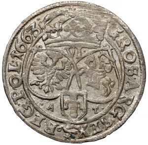 John II Casimir, Szóstak Bydgoszcz 1663 AT