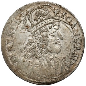 Jan II Kazimierz, Szóstak Kraków 1657 IT