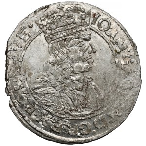 Jan II Kazimierz, Szóstak Lwów 1662 AcpT