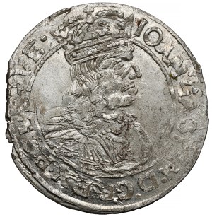 Jean II Casimir, Sixième de Lviv 1662 AcpT - avec erreurs - beau