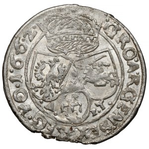 Jan II Kazimierz, Szóstak Lwów 1662 AcpT