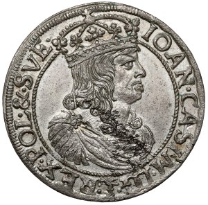 Jan II Kazimierz, Szóstak Kraków 1660 TLB