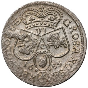 Jan III Sobieski, Szóstak Kraków 1685 - ostatni